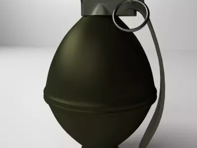Fragmentation Grenade 3D model