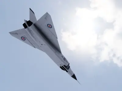 CF-105 Avro Arrow 3D model