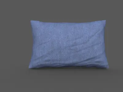 Cushion furniture Low-poly 3D model order