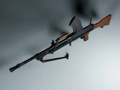 Bren mk II PBR 3D model