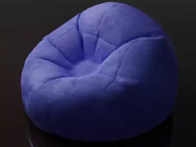 Bean bag Free 3D model purchase