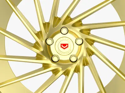 Vossen VPS 304 Gold 3D model