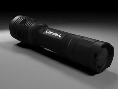 Flashlight Convoy M1 3D model