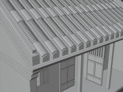 Hoi An Ancient House Model Free low-poly 3D model