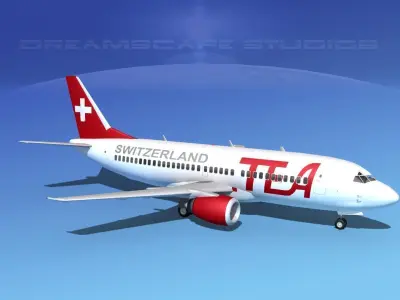 Boeing 737-300 SwissTEA 3D model