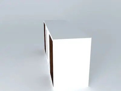 bookshelf, bookcase Free 3D model