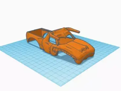 El Toro Loco Monster Jam RC Body 1 12 3D print model purchase
