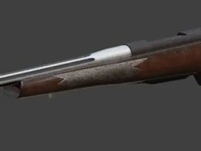 Weatherby Mark V 3D model