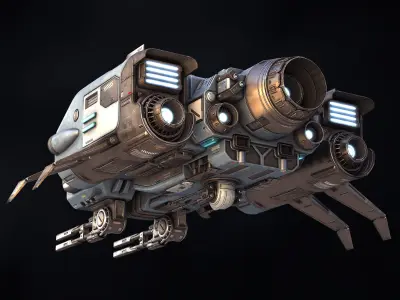 Ranger Spaceship 3D model