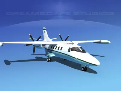 Dreamscape AF-44 Star Executive V07 3D model
