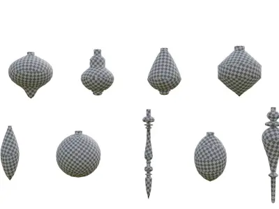 Christmas Decoration Free low-poly 3D model