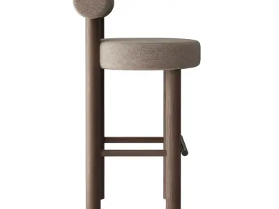 Bar Chair Gropius CS2 Free 3D model