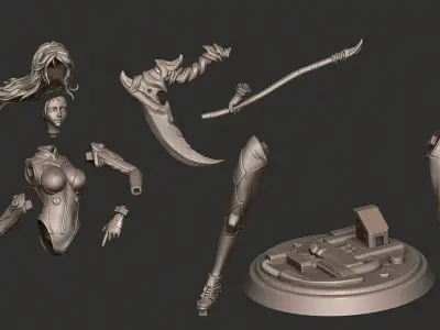 EVA-Asuka-FanArt 3D print model