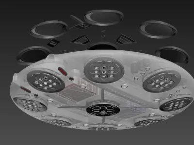 24 Winds - The Final Vehicle - Concept 02 3D print model