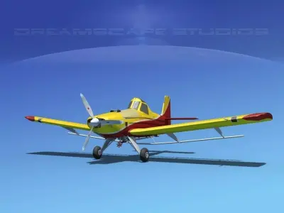 EMB-202A Ipanema V05 3D model