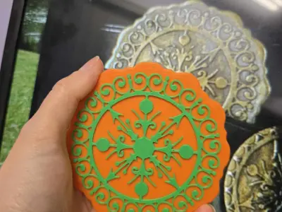 Luminara Pendant and Medallions 3D print model