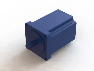 Three Phase Stepper Motor Passo Trifasico Veder VDB31115A 3D model