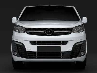 Opel Zafira Life L2 2020 3D model