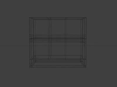 Nightstand Free low-poly 3D model