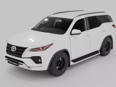 Fortuner VRZ Free 3D model