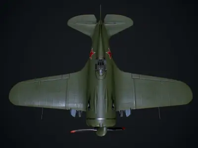 Polikarpov i-16 3D model