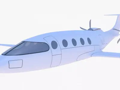 Alice Eviation exterior 3D model