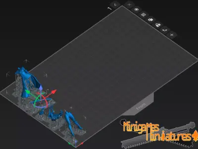 Space komissar anime figurine 3D print model