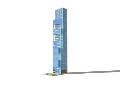 Commercial high-rise re 02 3D model