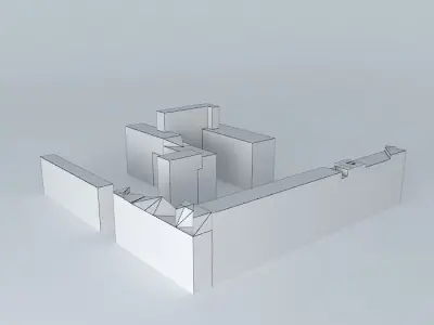 map ruine Free 3D model