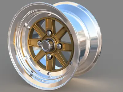 SSR Speed Star rim 3D model