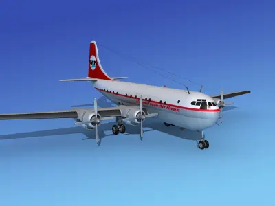 Boeing 377 Grand Isle 3D model