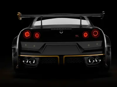 Nissan GT-R Nismo 2016 Free 3D model