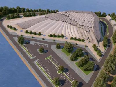 0120 - Bird Wing Project - 2Ds Drawing - 3Ds Files 3D model