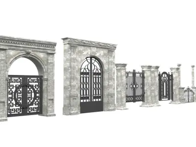 Antic Gate Collections 3D model
