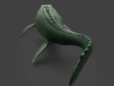 Dinosaur - Mosasaurus 3D model