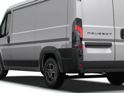 Peugeot e Boxer Van L2H1 2024 3D model