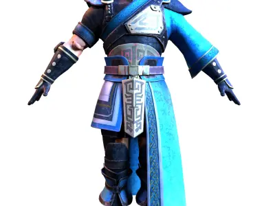 Warriors DengAi 3D model