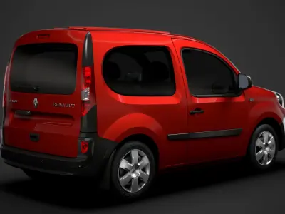 Renault Kangoo Combi L1 2019 3D model