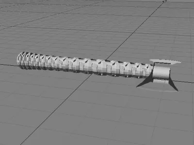 Battle Axe - Tomahawk 3D model