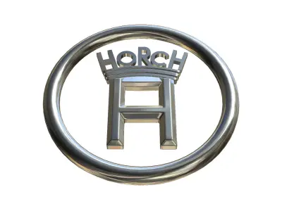 horch logo 3D model