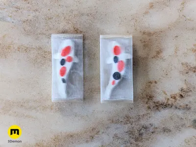  Koi Fish Chopstick Rest Free 3D print model