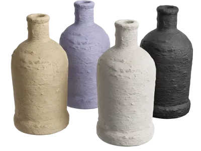  Rustic Bottle Shaped Ceramic Vase Models 