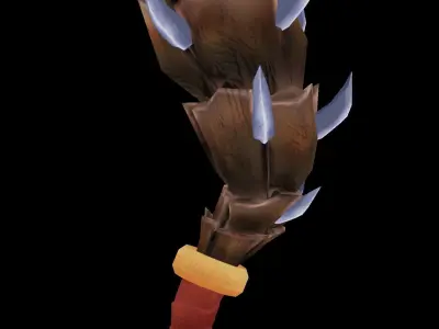 3d cartoon club 2 Low-poly 3D model