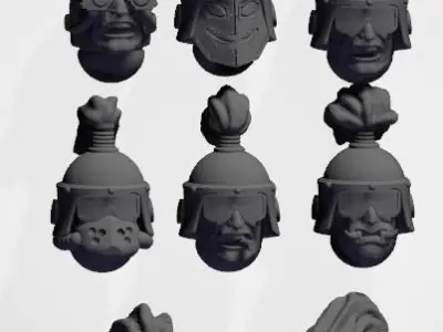 Tempest Knights - Troops Kit Free 3D print model