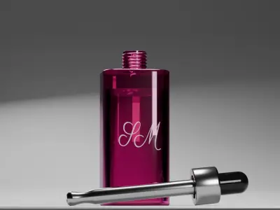 Essence Dropper Bottle 3D Model 3D model