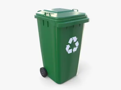 Trash can v1 3D model