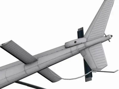 AS350 B3 Ecureuil 3D model