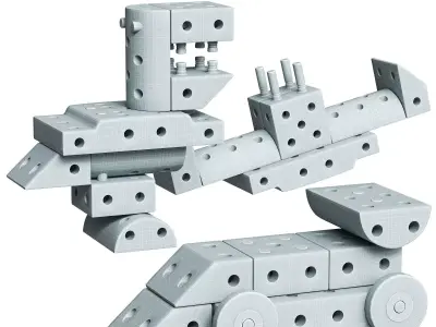 Dinosaur by MODU 3D model