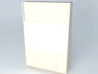 Kit108 Desk wall by Alex Marques Free 3D model