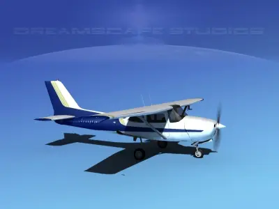 Cessna 172RG Cutlass V04 3D model